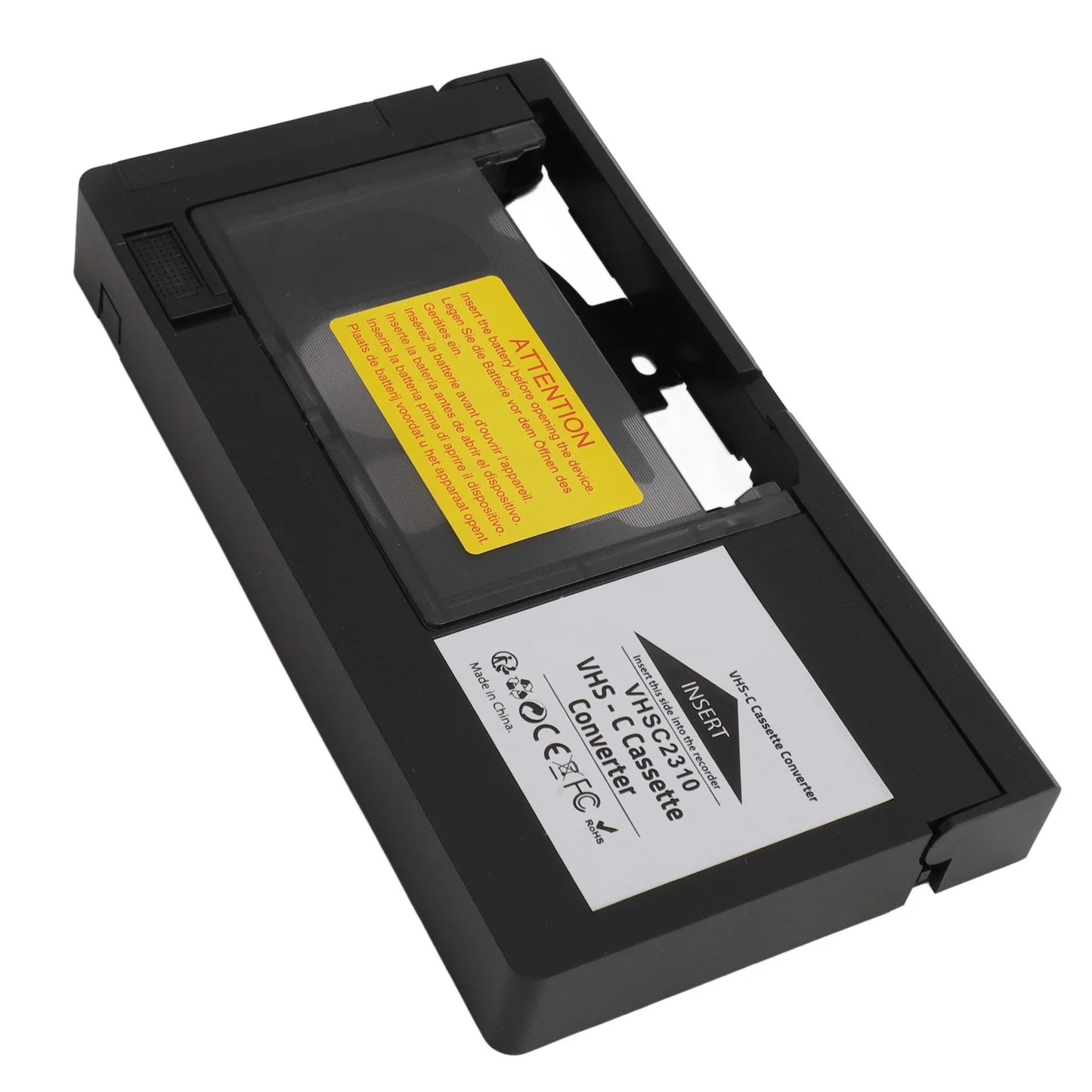 Cassette Converter Simple Playback Recording Camcorders Adapter Easy