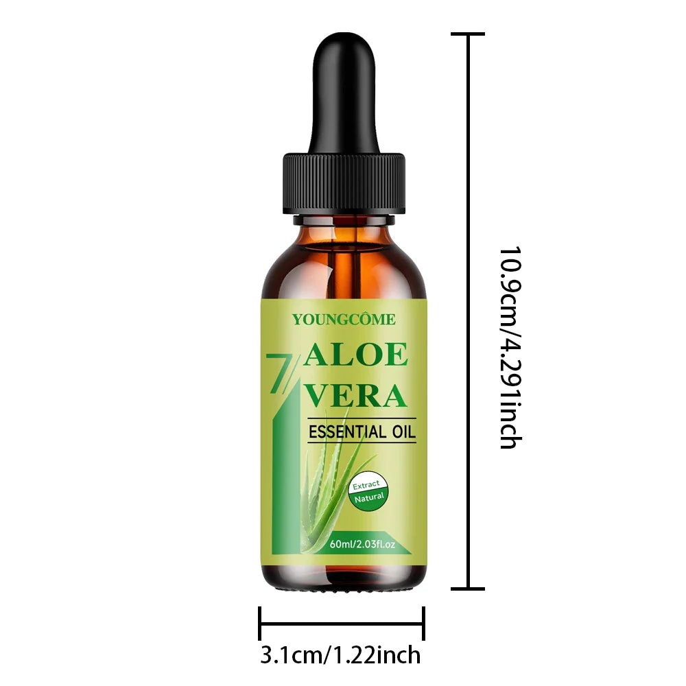 Organic Aloe Vera Oil – Hydrating Skin & Hair Nourishing Oil