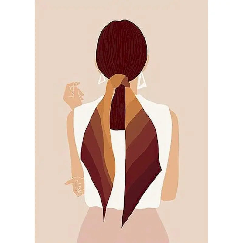 Paint by Numbers Interior Figure Canvas Kit 60x75cm | GATYZTORY