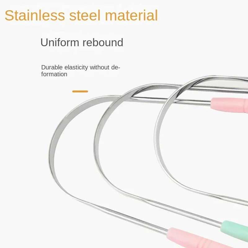 Stainless Steel Tongue Scraper | Daily Oral Hygiene Tool