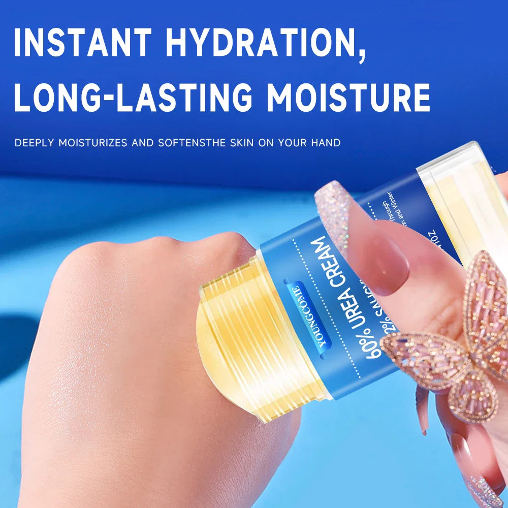 Urea 60% Foot & Hand Cream with Salicylic & Hyaluronic Acid