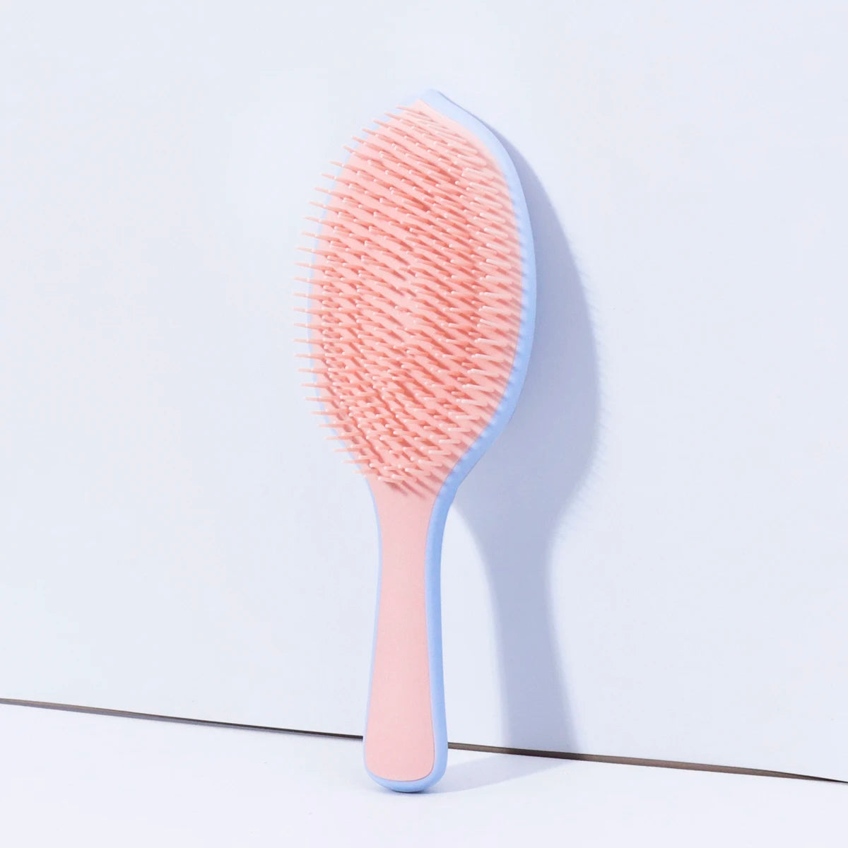 Leaf-Shaped Air Cushion Detangling Comb for Wigs & Hair Detangling Hair Comb Peaceful Pleasures Health and Wellness Blue