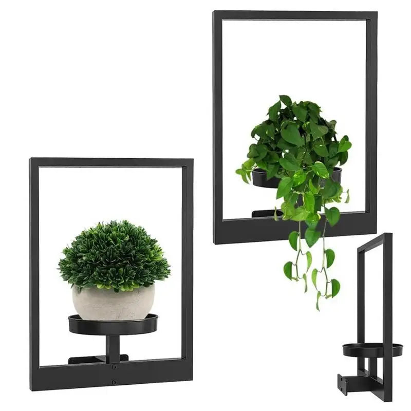 Metal Photo Frame Wall Planter | Wall Mounted Succulent Holder