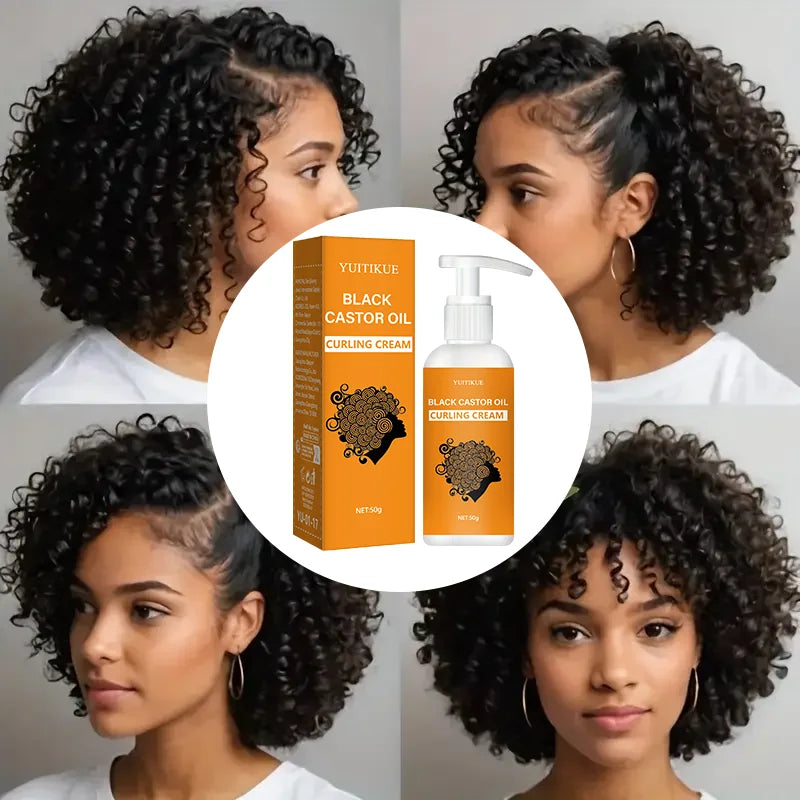 YUITIKUE Curly Hair Styling Cream – Moisturize & Define Curls