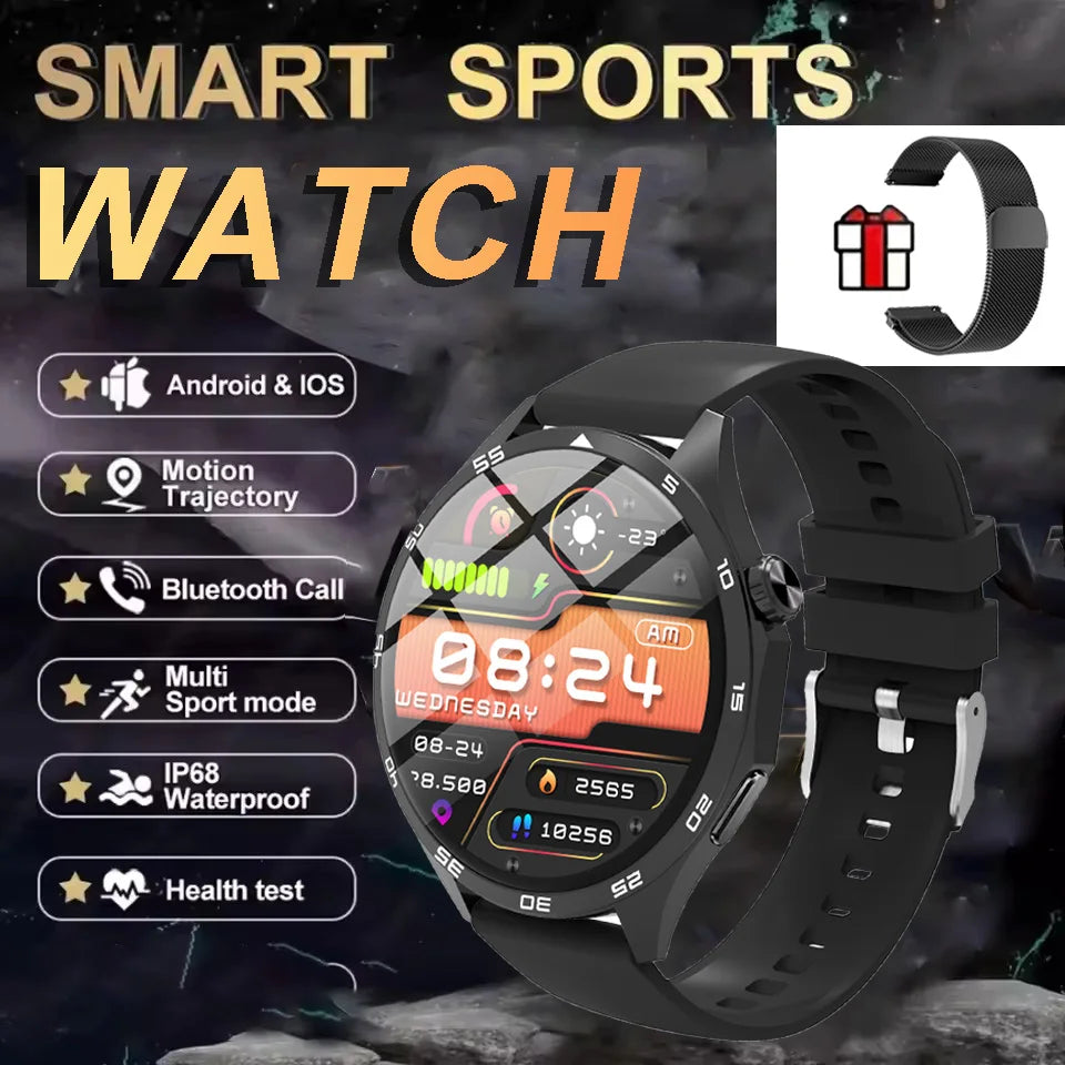 2025 New Smart Watch Men Women Multi-Sport Mode HD Amoled 1.50 Inch SmartWatch Bluetooth Calling Call Life-Waterproof Watch Peaceful Pleasures Health and Wellness Bk22Milan
