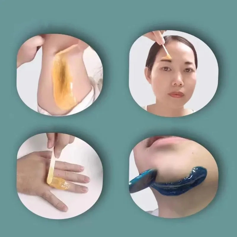 Mini Versatile Wax Melting Heater, Portable Small Wax Warmer Machine for Underarm Hair Removal Beauty Care Tool Peaceful Pleasures Health and Wellness