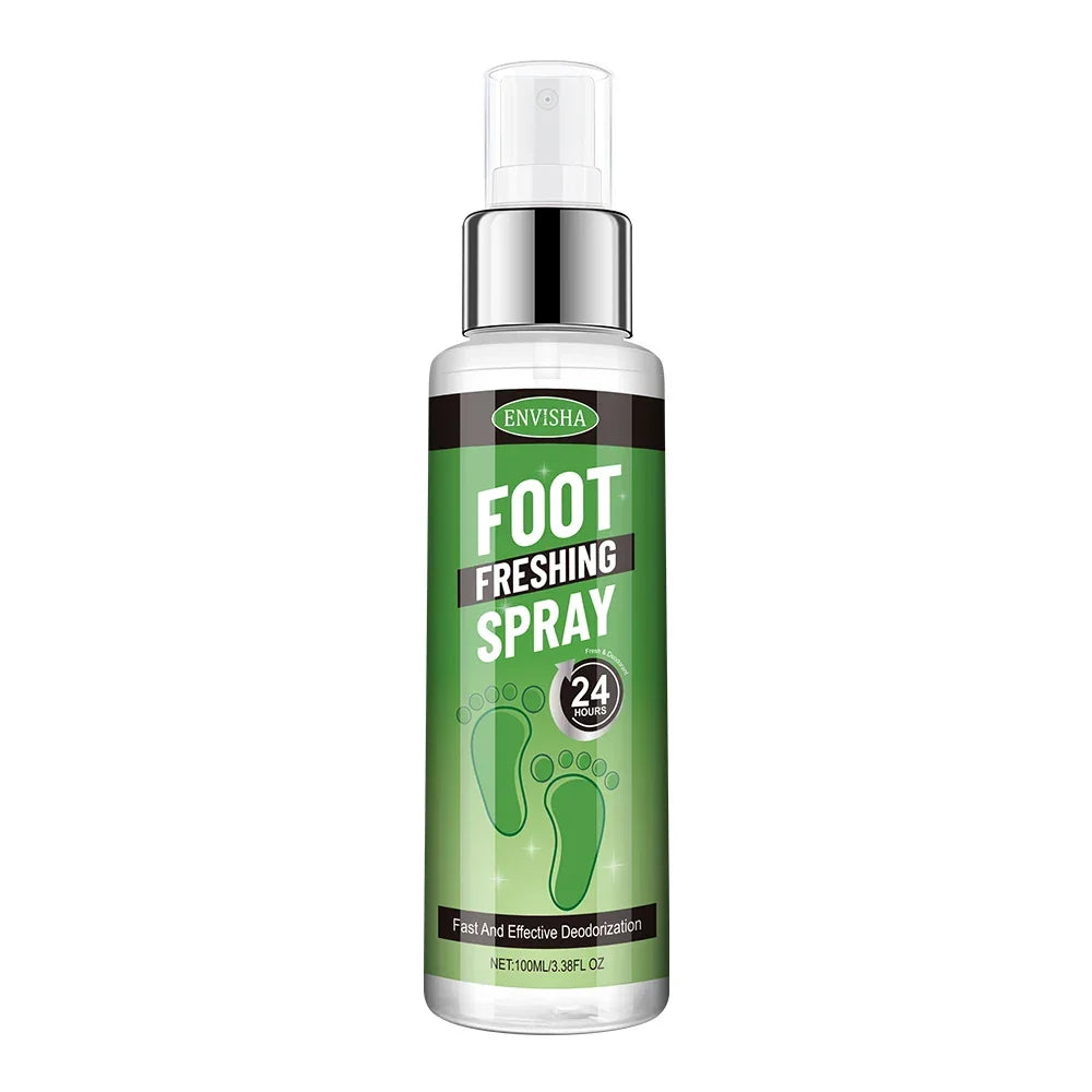 ENVISHA Foot Care Refreshing Spray – Odor Control & Moisture Relief 100ml Foot Care Peaceful Pleasures Health and Wellness