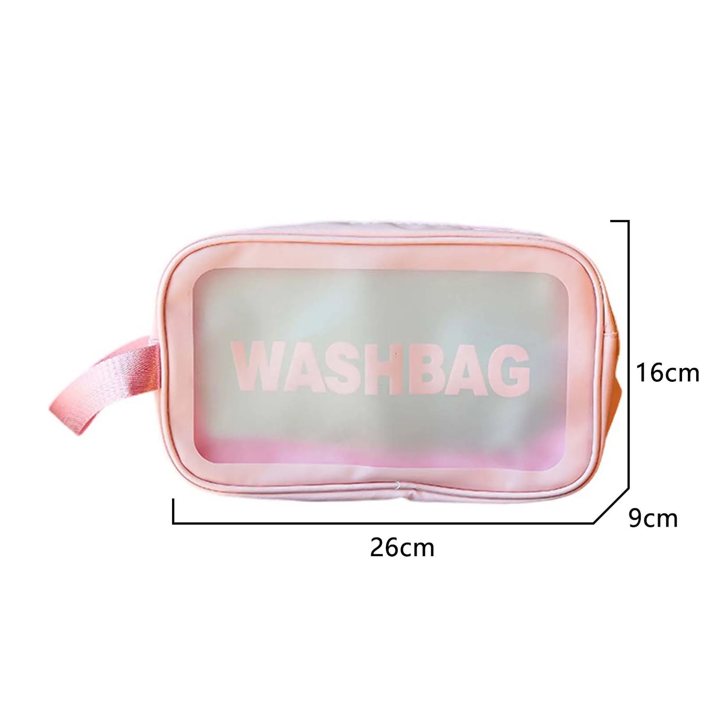 Women Men PU Toiletry Bag Portable Translucent Waterproof Makeup Cosmetic Bag Toiletry Organizer for Accessories Peaceful Pleasures Health and Wellness 4