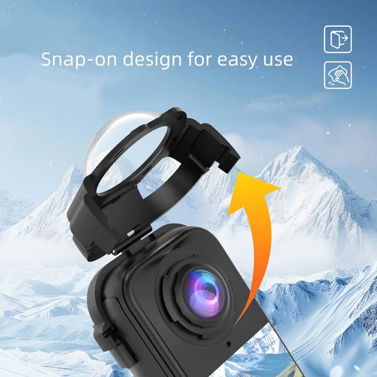 Protective Lens For Insta360 x4 Air Camera Anti-Fog And Dust Protection For Your Camera Snap-On Design For Simple Installation Peaceful Pleasures Health and Wellness Default Title