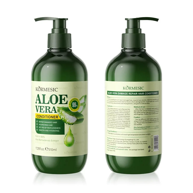 Aloe Vera Hair Care Set – Vegan Conditioner & Repair Mask Hair Care Set Peaceful Pleasures Health and Wellness Conditioner