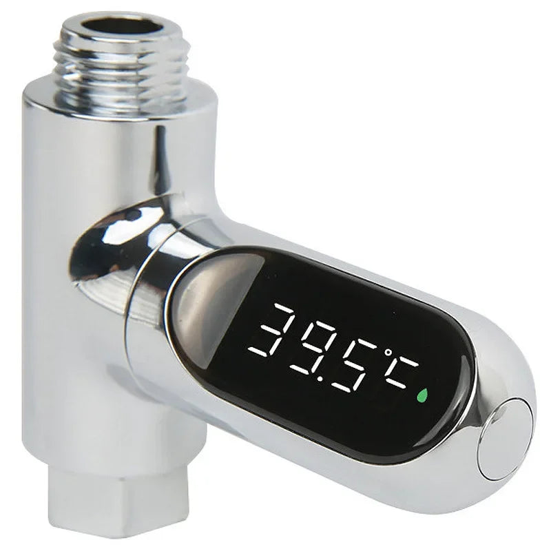 LED Digital Water Thermometer 5-85℃ High Accuracy Baby Care Energy Smart Meter Bathroom Shower Self-Powered Temperature Monitor Peaceful Pleasures Health and Wellness 2nd Generation