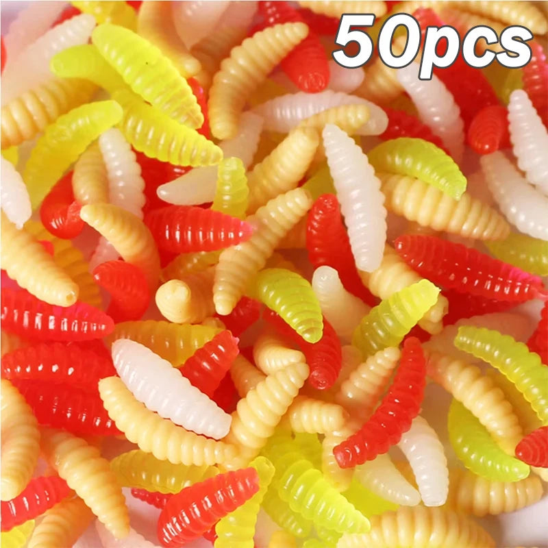 NEW 2026 Fishing Bait Fishing Lure Artificial Bug Smell Worms Gear For Outdoor Fishing Peaceful Pleasures Health and Wellness DY02-A
