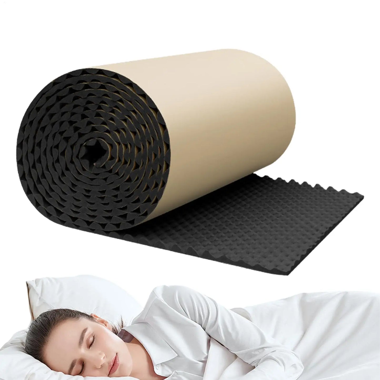 Self-Adhesive Rubber Foam Soundproofing Panel | Studio & Car