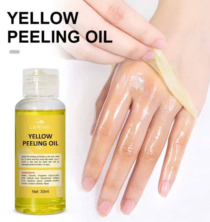 Yellow Peeling Oil – Exfoliate & Brighten Skin Tone | 30ml
