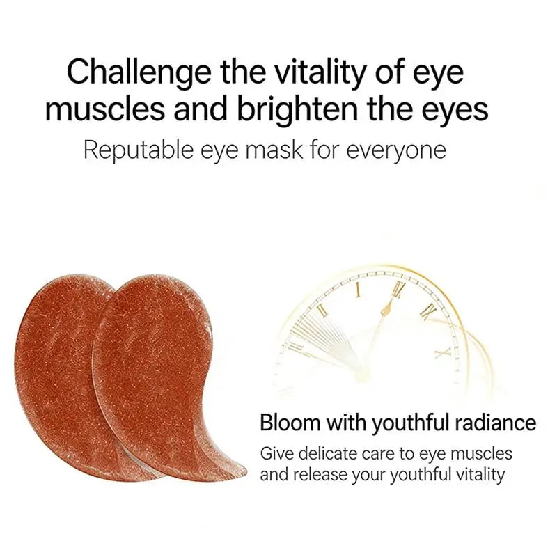 60pc Orange Under Eye Patches – Dark Circles & Anti-Aging