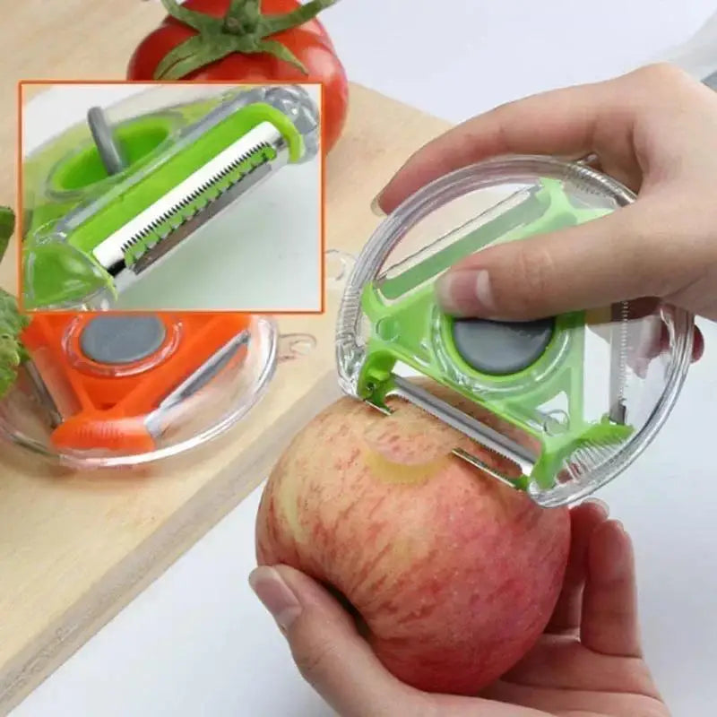 1 Multifunctional Peeler Stainless Steel Shredder Grater Potato