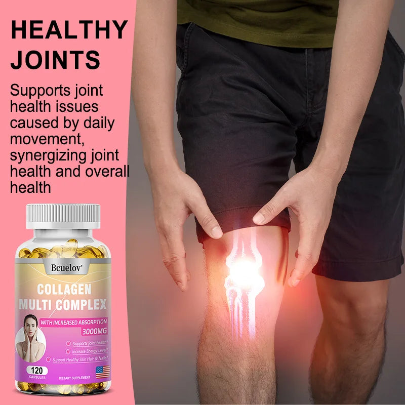 Collagen Complex Capsules – Hair, Skin, Nails & Joint Support