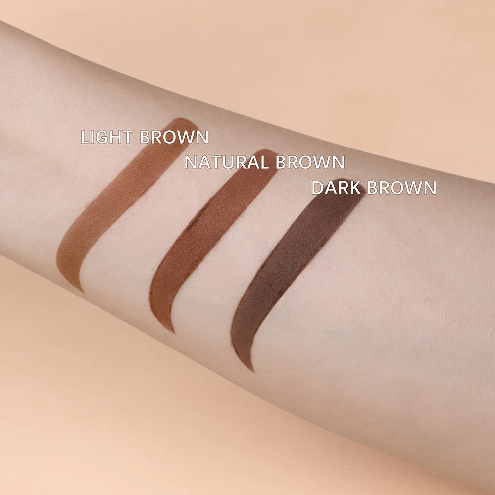 Eyebrow Stamp Waterproof Long Lasting Natural Brow Stamp Shaping Kit Shape Brow Stamp Contouring Stick Hairline 3Colors Peaceful Pleasures Health and Wellness