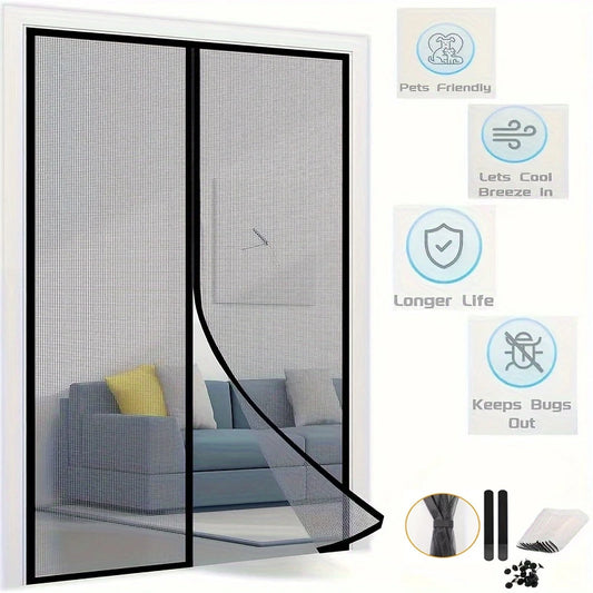 Door Mosquito Net Screen Mosquitoes Moustique Curtain For House Home Mesh Magnetic Automatic Curtains Anti Fly Insect Mosquitera Peaceful Pleasures Health and Wellness