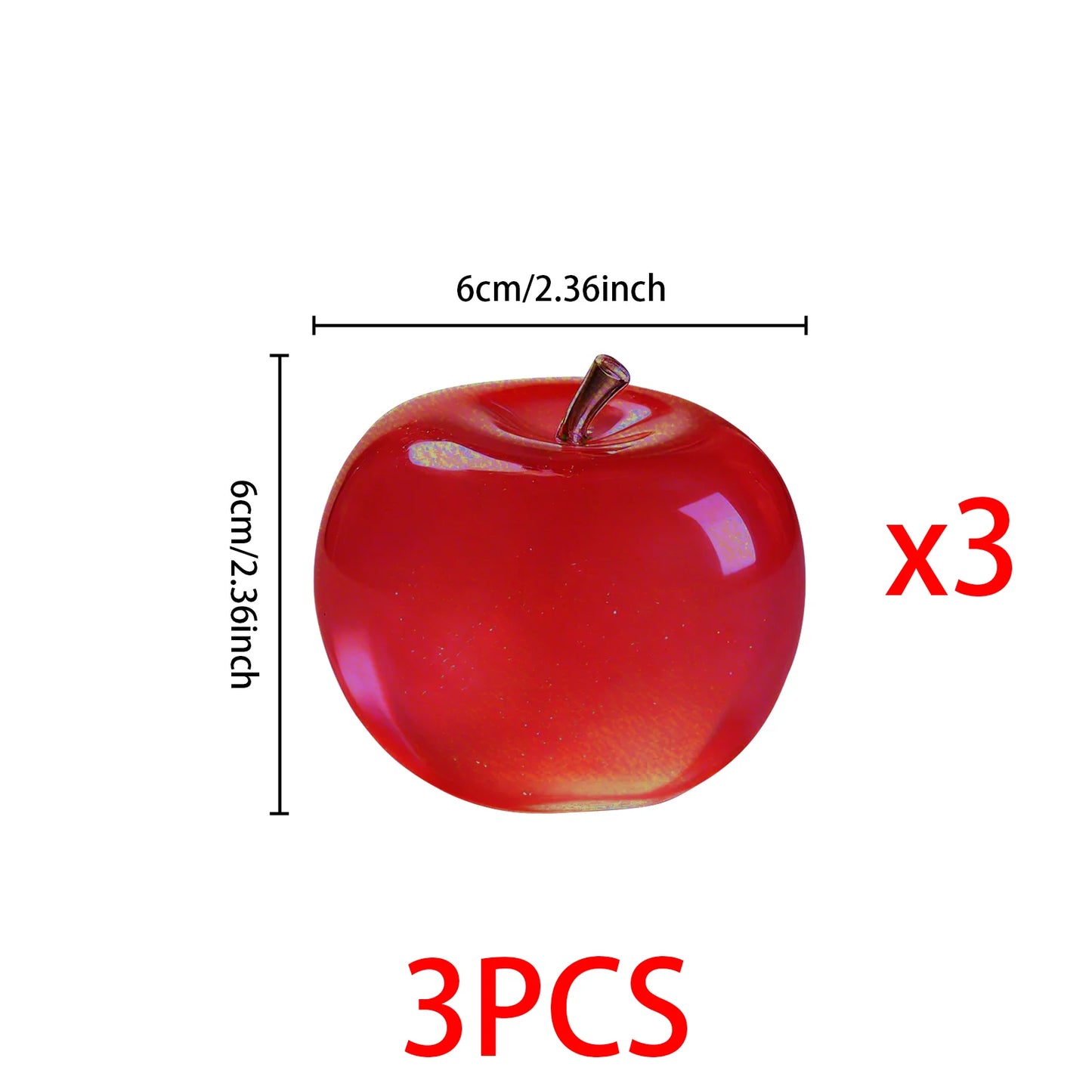 Apple Squishy Squeeze Ball – Soft TPR Fidget Sensory Toy