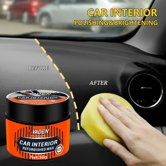 Greedy Tree Car Plastic Restorer Wax – Dashboard & Interior Polish Car Plastic Restorer Oasis Select