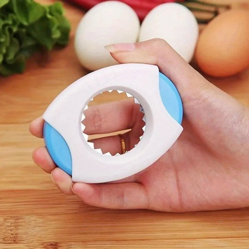 Egg Clipper Eggshell Breaker Eggshell Cutter Eggshell Opener Eggshell Slicer Kitchen Artifact Practical Egg Topper Cutter Shell Peaceful Pleasures Health and Wellness