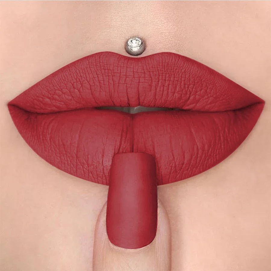 KAFURUX Matte Velvet Lipstick Pen – 15 Shades | Waterproof