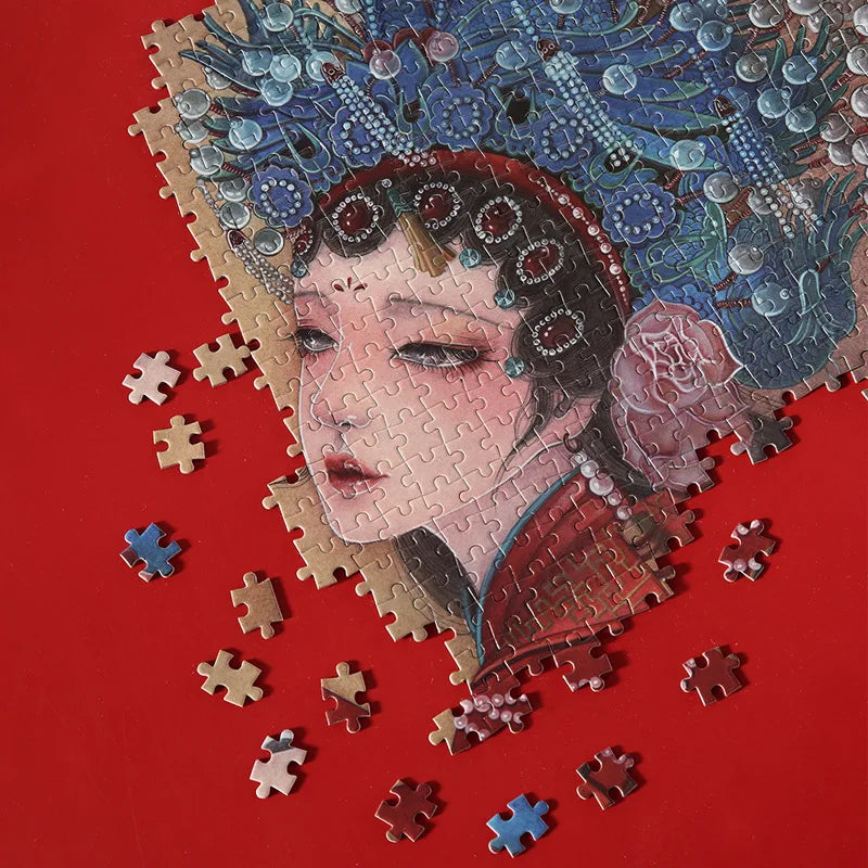 Bview Art Exquisite 1000-Piece Chinese Jigsaw Puzzle Adults DIY
