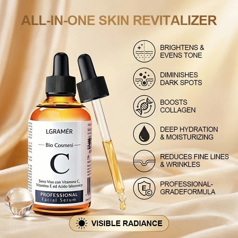 Vitamin C Face Serum – Dark Spot, Hyaluronic Acid & Pore Care