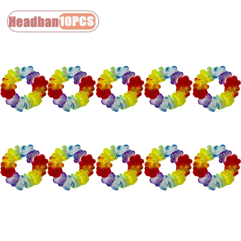 Faux Flower Headband & Wristband Set | Floral Crown Corsage