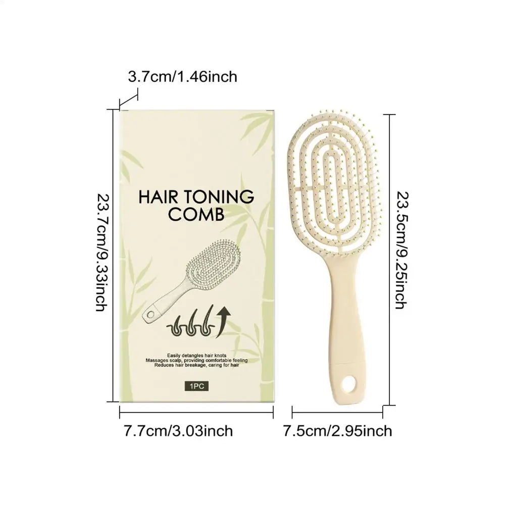 Anti-Static Detangling Hair Comb & Scalp Massage Brush