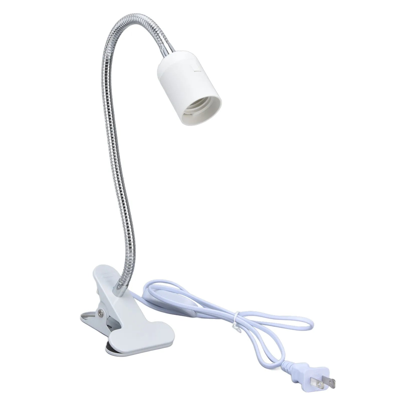 Table Lamp Holder E27/E26 Used Long Time Simple Install Wear Resistant Book Lamp Holder for Plant Growth Lamps for Table Lamps Peaceful Pleasures Health and Wellness US regulations
