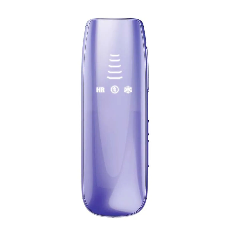 Hot Selling Home Use Upgraded Painless Hair Remover Machine Rapid Ice Cooling Throughout Hair Removal Device Peaceful Pleasures Health and Wellness PURPLE UK Plug