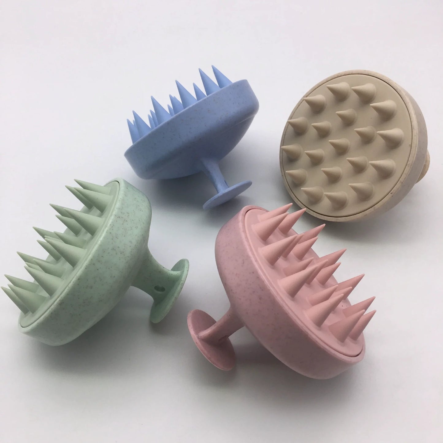 Silicone Scalp Massage Shampoo Brush – Hair & Body Shower