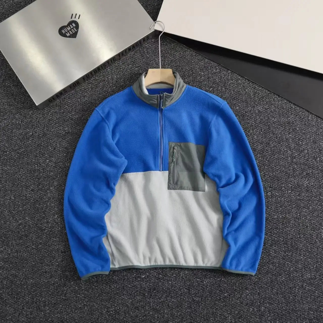 Couples Matching Half-Zip Fleece Pullover Sweatshirt | S–XL