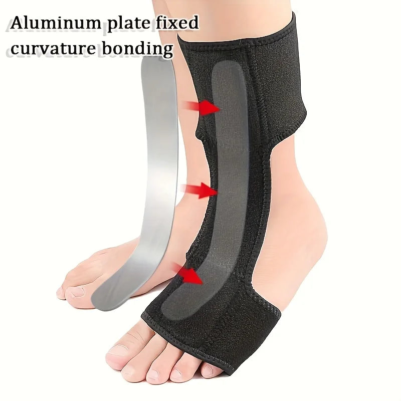 1PC Plantar Fasciitis Night Splint Adjustable Ankle Brace Foot Drop Brace for Plantar Fasciitis Arch Foot Pain Achilles banket Peaceful Pleasures Health and Wellness
