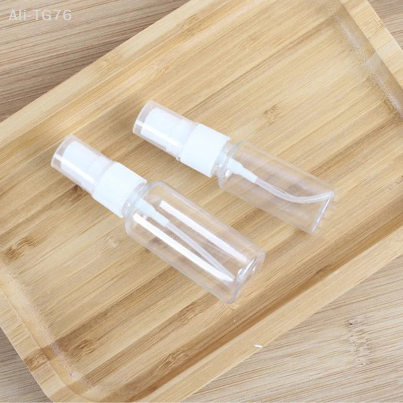 Clear Refillable Travel Spray Bottle – Mini Plastic Atomizer