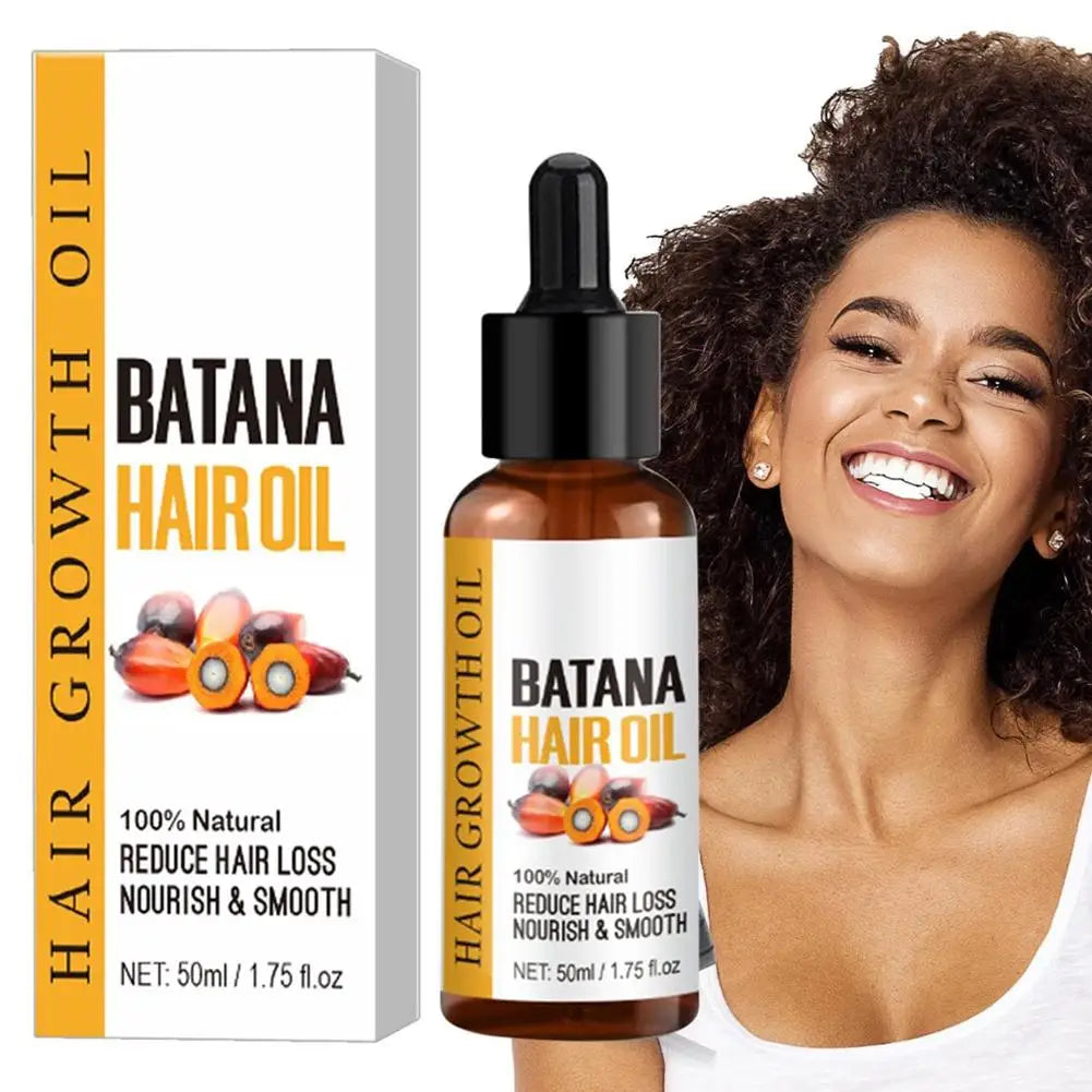 Natural Batana Oil For Healthy Hair Treatment Oil Enhances Hair For Men Women Enhances Anti Hair Break Hair Conditioner Peaceful Pleasures Health and Wellness