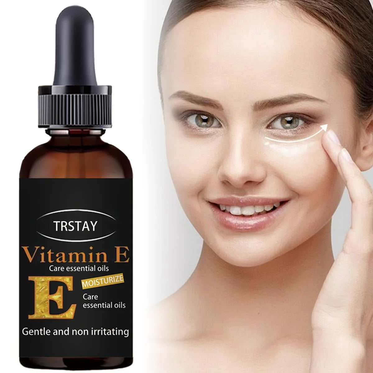 TRSTAY Vitamin E Eye Essence – Brighten & Smooth Eye Area