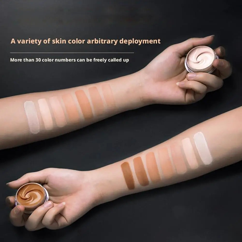 Dual-Tone Tattoo & Scar Concealer Cream – Waterproof & Long-Lasting