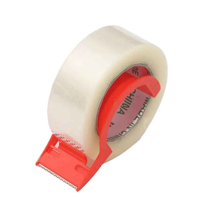 48mm Tape Dispenser – Box Sealing Cutter with Sharp Metal Blade