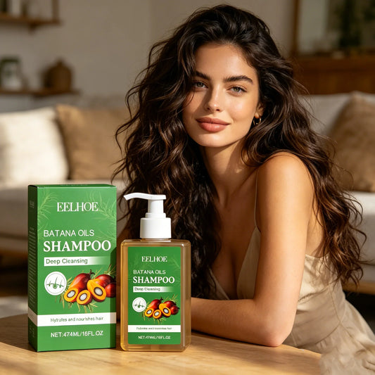 EELHOE Batana Oil Shampoo – Hydrating Hair Growth & Repair 474ml Nourishing Hair Shampoo Oasis Select