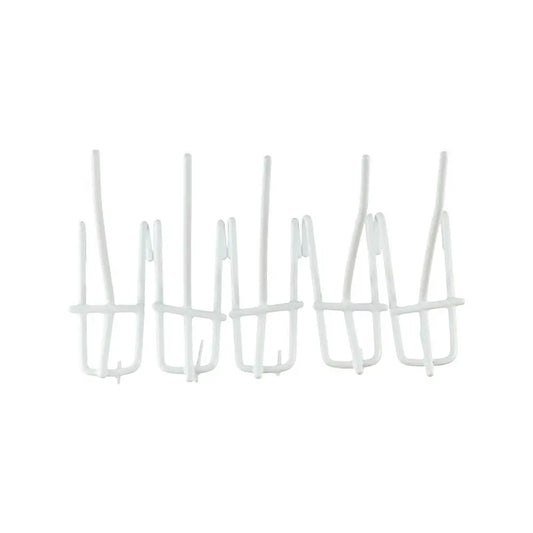 10-Pack Metal Mesh Panel Hooks | Reusable Grid Storage Hooks Mesh Panel Hooks Oasis Select