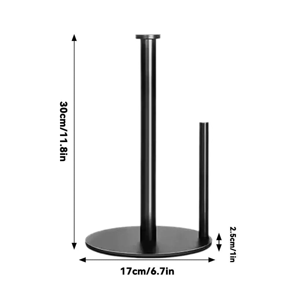Heavy-Duty Stainless Steel Countertop Paper Towel Holder