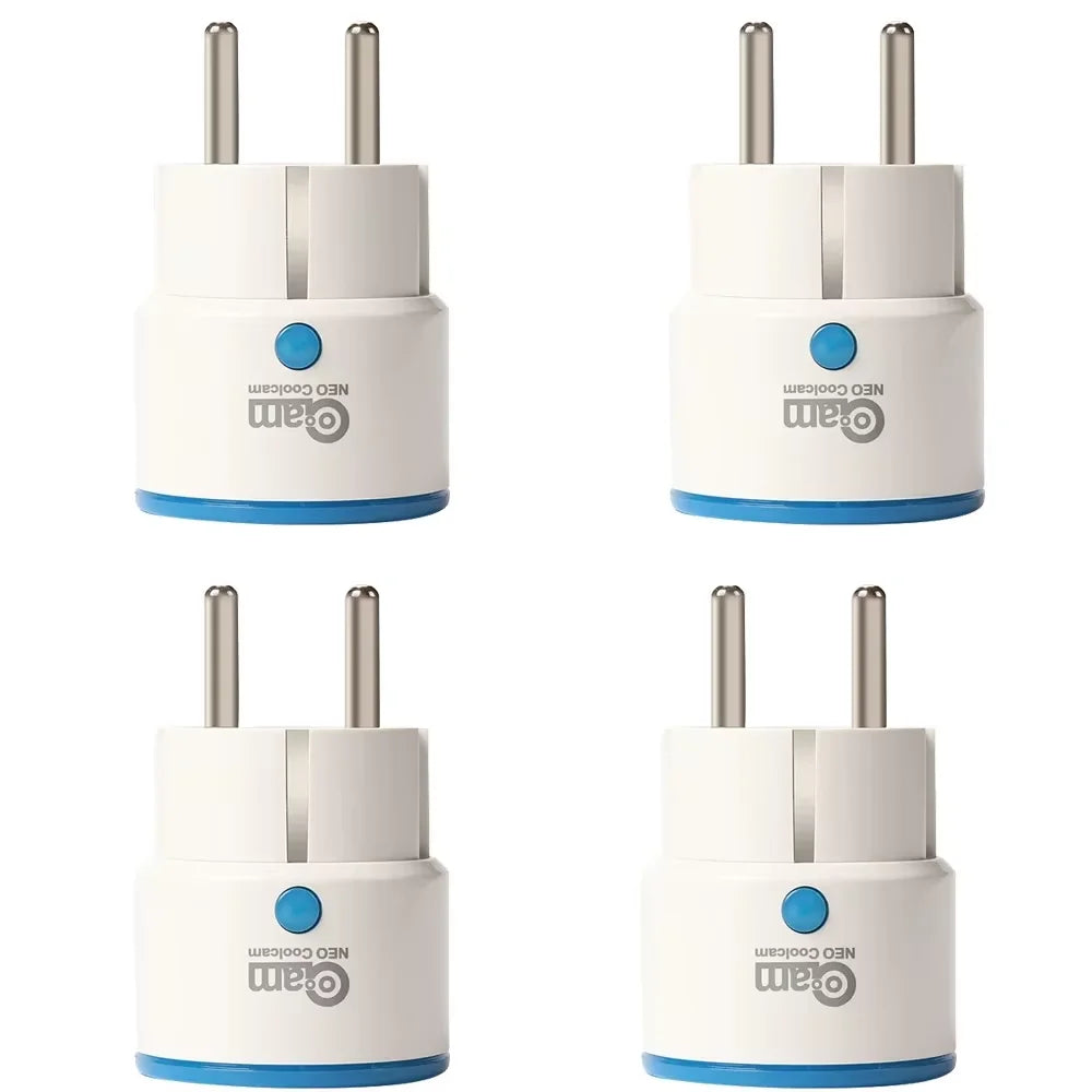 Timethinke Coolcam Z WAVE PLUS EU Plug Smart Power Socket Home Automation Alarm Smart Home System ZWave 868.4MHz Video Frequency Peaceful Pleasures Health and Wellness 4 pcs