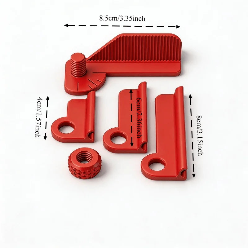 5-Angle Adjustable Drilling Guide Rail Precise Positioning At 0 30 45