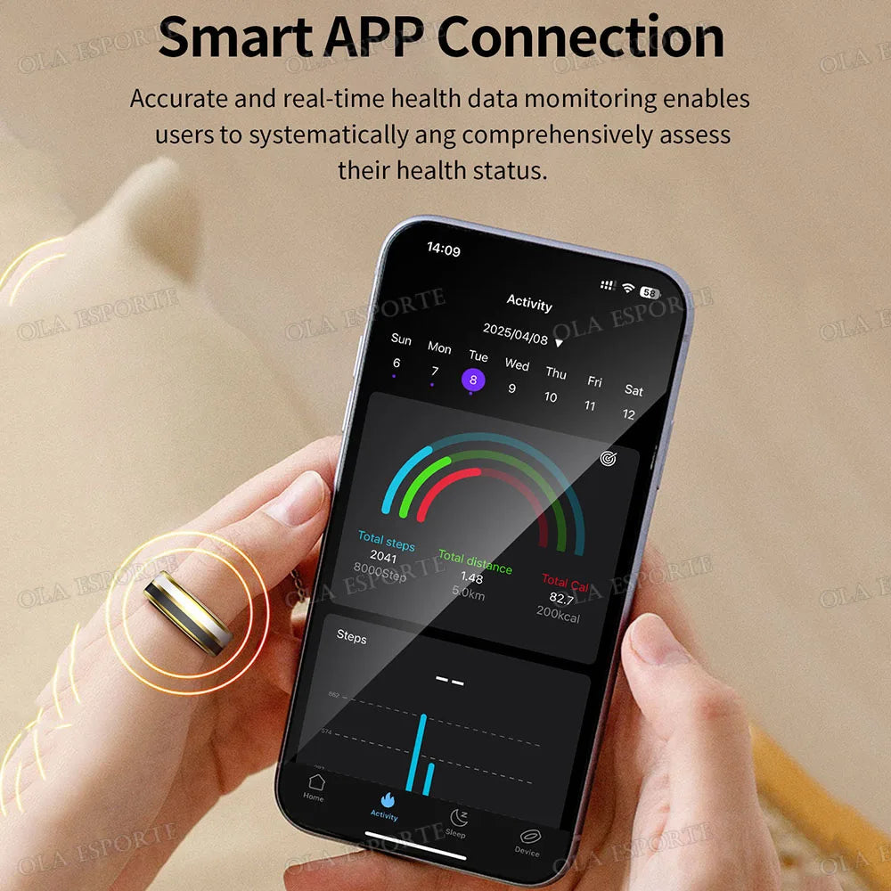 Smart Ring – Heart Rate, Blood Oxygen & Sleep Tracker | 5ATM