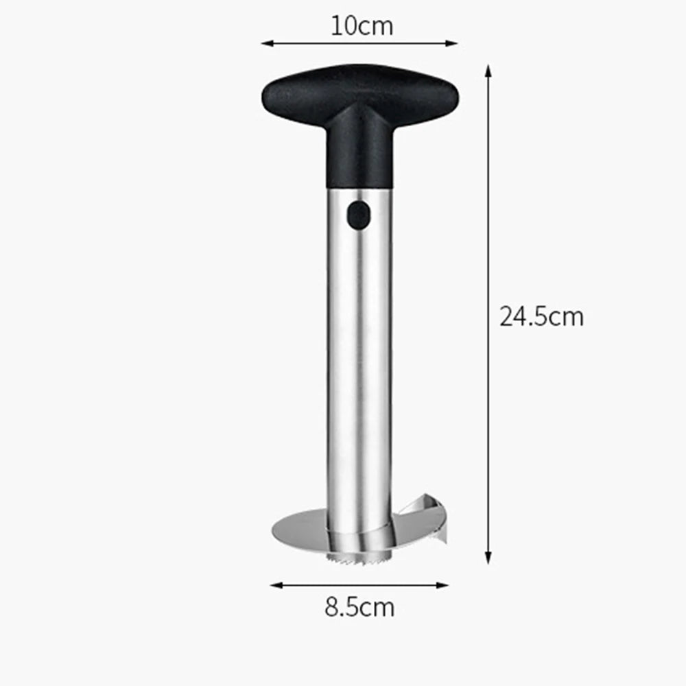 Stainless Steel Pineapple Corer Slicer & Peeler Tool