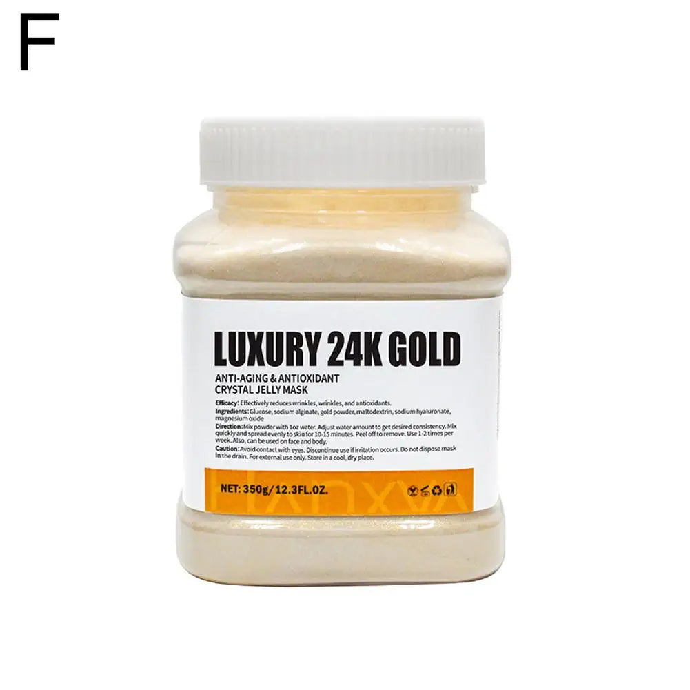 Gold Crystal Jelly Mask Powder 350g | Brightening & Hydrating