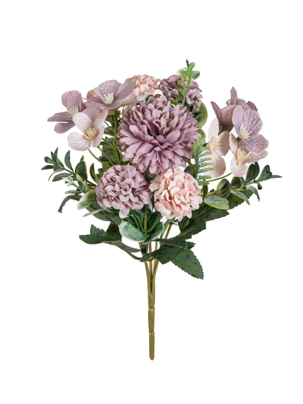 Artificial Silk Chrysanthemum Hydrangea Bouquet | Wedding & Home